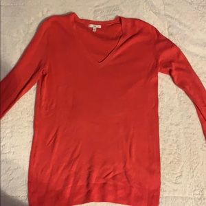 gap pink sweater